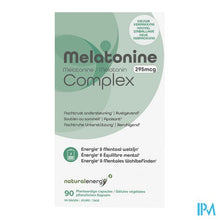 Charger l'image dans la galerie, Melatonine Complex 295mcg V-caps 90 Natural Energy
