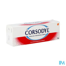 Afbeelding in Gallery-weergave laden, Corsodyl 10mg/g Tandgel Tube 50g
