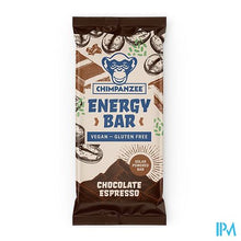 Afbeelding in Gallery-weergave laden, Chimpanzee Energy Bar Chocolate Espresso 1x55g
