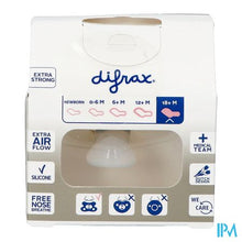 Load image into Gallery viewer, Difrax Fopspeen Dental +18m Uni/pure Donkerbl/ev.
