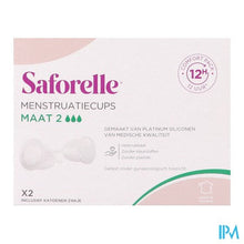 Afbeelding in Gallery-weergave laden, Saforelle Menstruatiecups Pack Comfort 12h T2
