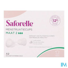 Afbeelding in Gallery-weergave laden, Saforelle Menstruatiecups Pack Comfort 12h T2
