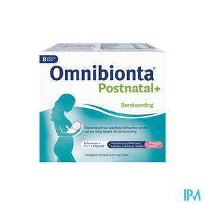 Omnibionta Postnatal+ (Borstvoeding): 8 weken Pack (56 tabletten+56 capsules)