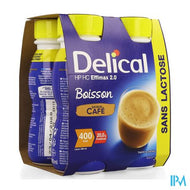 Delical Effimax 2.0 Koffie 4x200ml