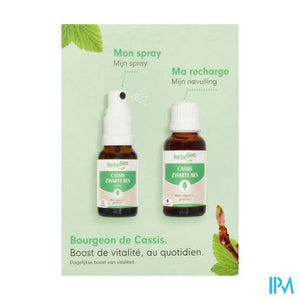 Herbalgem Zwart.bes Bio Spray15ml+gtt 30ml Duopack