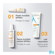 Afbeelding in Gallery-weergave laden, Aderma Protect Spray Kind Spf50+ 200ml
