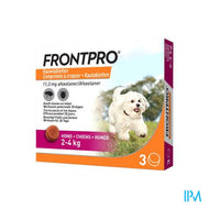 Frontpro 11mg >2-4kg Hond Kauwtabl 3