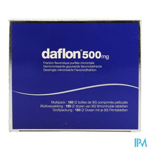 Bild in der Galerieansicht laden, Daflon 500 Filmomh Tabl 180 X 500mg
