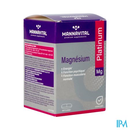 Mannavital Magnesium Platinum Nf Tabl 90