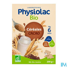 Afbeelding in Gallery-weergave laden, Physiolac Cereal Cacao Bio 200g Nf
