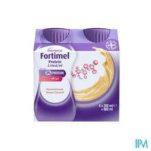 Afbeelding in Gallery-weergave laden, Fortimel Protein 2.4kcal Caramel 4x200ml
