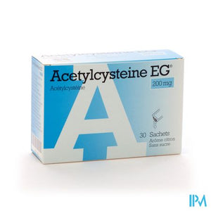 Acetylcysteine EG Sach 30X200Mg