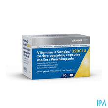 Afbeelding in Gallery-weergave laden, Vitamine D Sandoz 3200iu Caps Zacht 90
