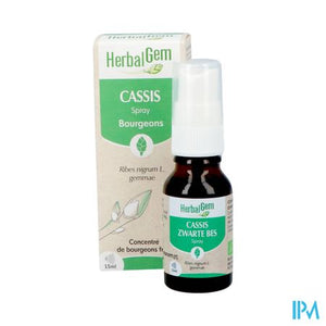 Herbalgem Zwarte Bes Bio Spray 15ml