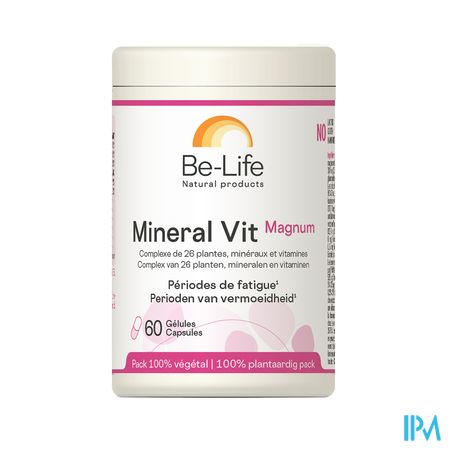 Mineral Vit Magnum Be Life Gel 60