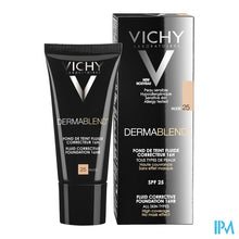 Afbeelding in Gallery-weergave laden, Vichy Fdt Dermablend Fluide 25 Nude 30ml
