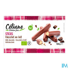 Afbeelding in Gallery-weergave laden, Celiane Melkchoco Staafjes Bio 130g 4589 Revogan
