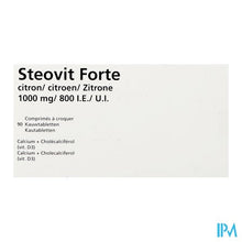 Charger l'image dans la galerie, Steovit Forte 1000mg/800ie Orifarm Tablcont 90 Pip
