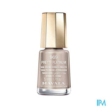 Afbeelding in Gallery-weergave laden, Mavala Vao Mini Color 969 Pretty Platinum 5ml
