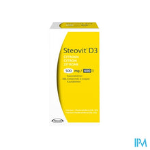 Afbeelding in Gallery-weergave laden, Steovit D3 Citroen 500mg/400ie Kauwtabl 180 Flacon
