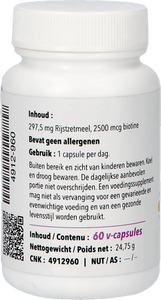 Biotine 2500 60 V-caps Pharmanutrics