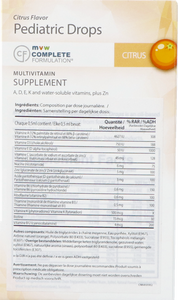 Mvw Complete Formul. Multivit.pediatric Drops 30ml