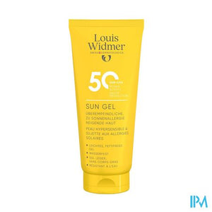 Widmer Sun Gel 50 Zonder Parfum* 100ml