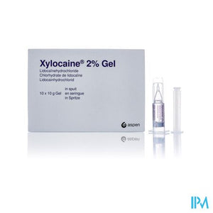 Xylocaine Gel Ser/Spritze 10x10g 2%