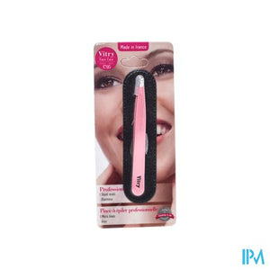 Epileerpincet Prof. Schuin Inox Kleur
