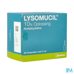 Lysomucil 10% Amp 20 X 300mg/3ml