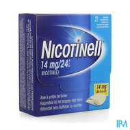 Nicotinell 14mg/24u Pleister Transdermaal 21