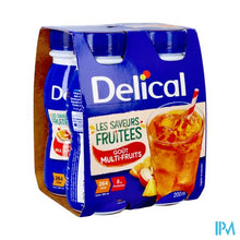 Afbeelding in Gallery-weergave laden, Delical Fruitdrink Multi-vruchten 4x200ml
