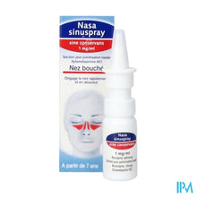 Afbeelding in Gallery-weergave laden, Nasasinuspray 1mg/ml Sine Cons. Neusverstop. 10ml
