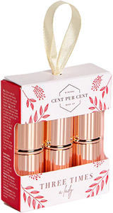 Cent Pur Cent Three Times A Lady Velvet Lipsticks