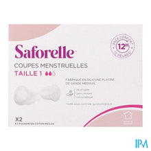Charger l'image dans la galerie, Saforelle Menstruatiecups Pack Comfort 12h T1
