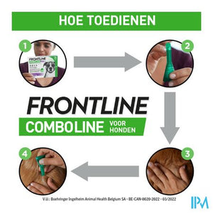 Frontline Combo Line Dog S 2-10kg 6x0,67ml