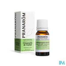 Afbeelding in Gallery-weergave laden, Citronnella Ceylan Ess Olie 10ml Pranarom
