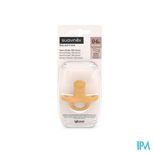 Afbeelding in Gallery-weergave laden, Suavinex Essence Soother Sili. Flat 0-6m Mustard
