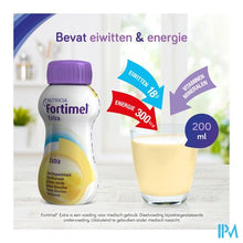 Afbeelding in Gallery-weergave laden, Fortimel Extra Aardbei Flesjes 4x200ml
