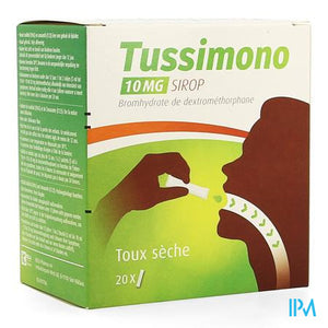 Tussimono 10mg Siroop Zakje 20