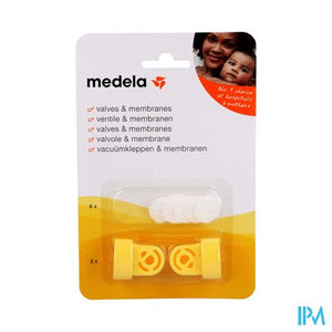 Medela Vacuum Set 2 Kleppen+6 Membranen 8000727