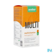 Afbeelding in Gallery-weergave laden, Purasana Multivitamin Fruit&veggie V-caps 60 Nf
