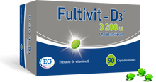 Charger l'image dans la galerie, Fultivit-D3 EG 3200Ie Zachte Caps 90
