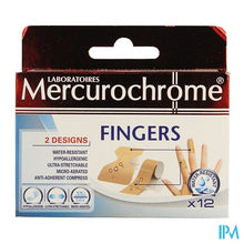 Afbeelding in Gallery-weergave laden, Mercurochrome Pleister Fingers 12
