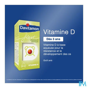 Davitamon First Vit D Aquosum V1 25ml