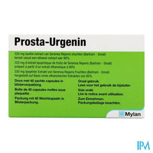 Load image into Gallery viewer, Prosta Urgenin 320mg Pi Pharma Zachte Caps 40
