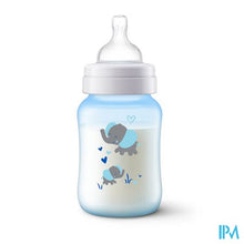 Afbeelding in Gallery-weergave laden, Philips Avent A/colic Zuigfles 260ml Blauw SCF821/15
