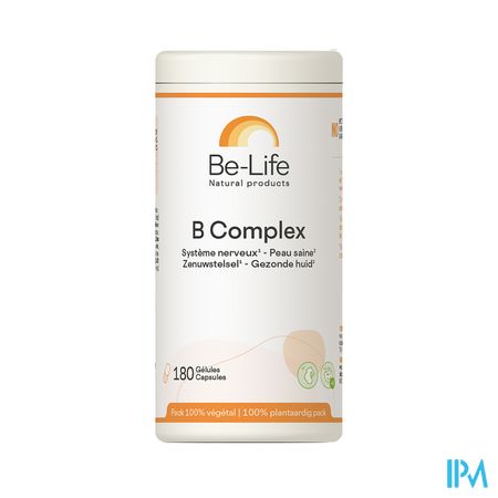 B Complex Vitamin Be Life Nf Caps 180 Verv.2750842