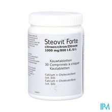 Afbeelding in Gallery-weergave laden, Steovit Forte Citroen 1000mg/800ie Kauwtabl 90 Pip
