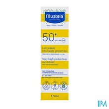 Charger l'image dans la galerie, Mustela Zon Melk Heel Hoge Bescherming Ip50+ 40ml
